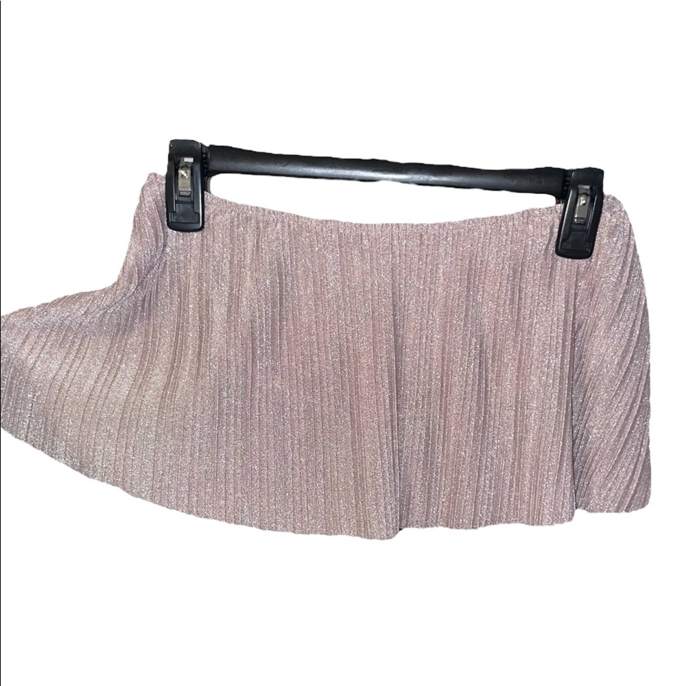 NWOT Urban Outfitters Toya Pleated Glitter Tube Top Size Medium